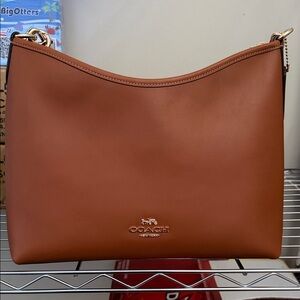 Coach Brown Leather Shoulder Bag